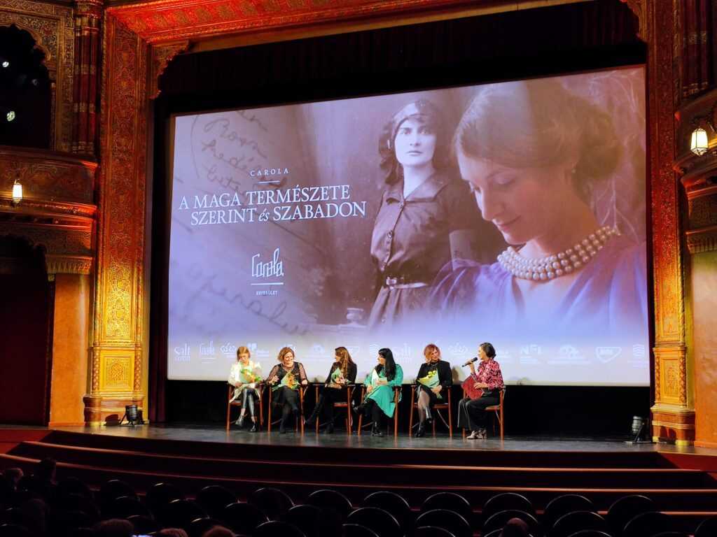 Carola filmbemutató és sajtótájékoztató